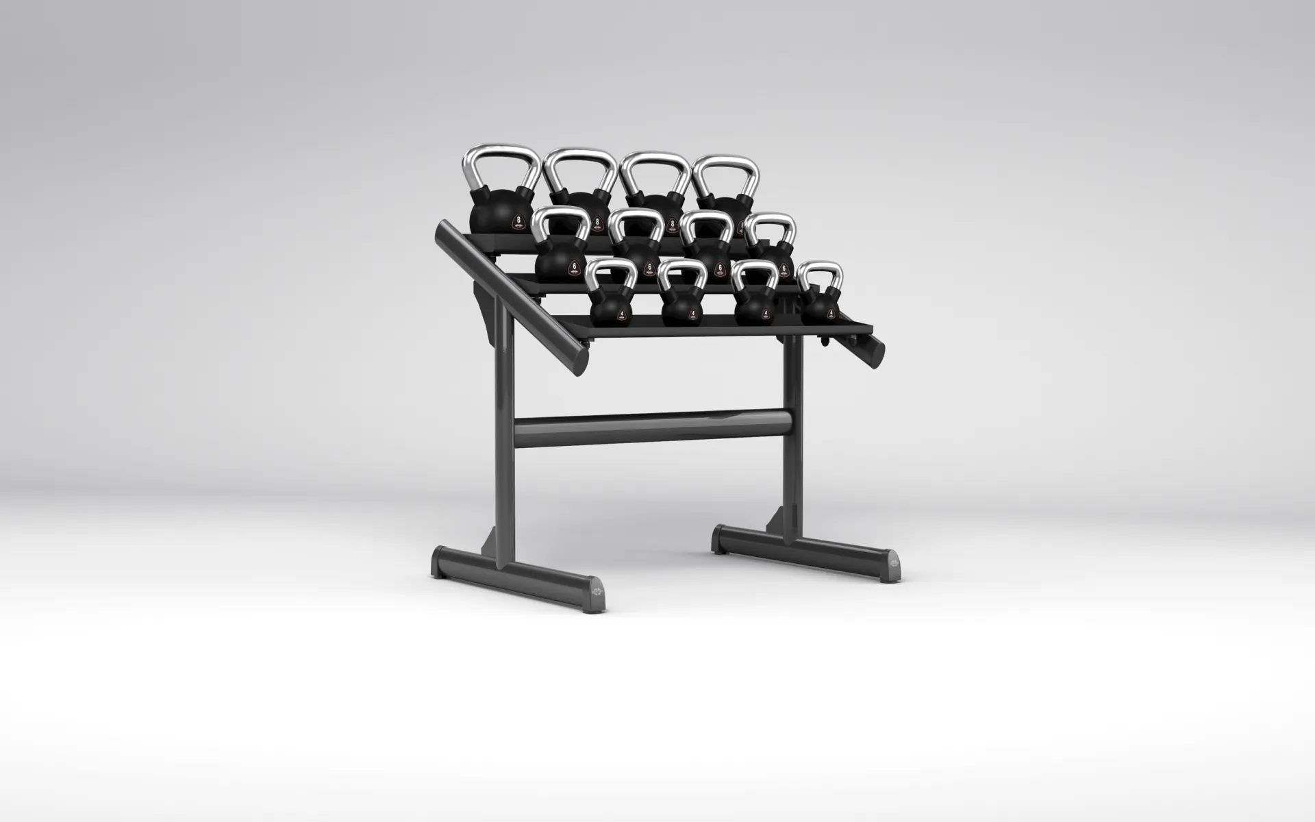 KETTLEBELL RACK FOR 12 PCS