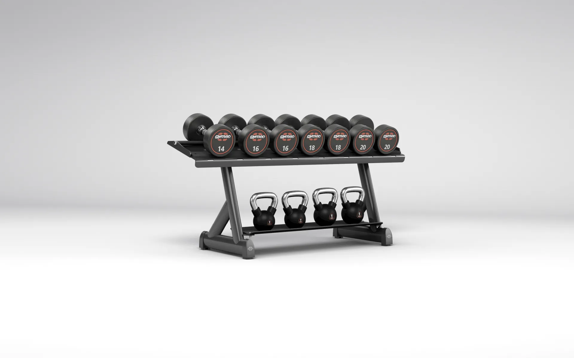 KETTLEBELL-DUMBBELL RACK